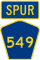 Spur CR 549
