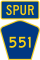 Spur CR 551