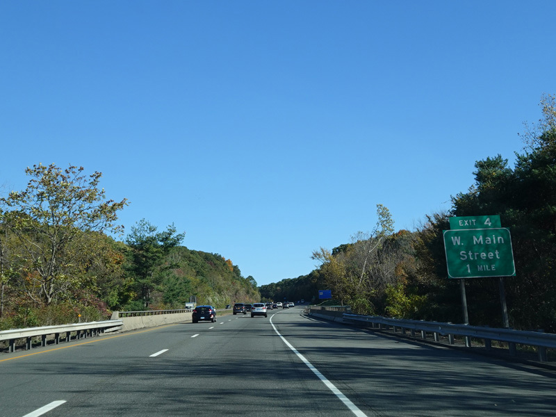 East Coast Roads - Interstate 691 - Eastbound Views