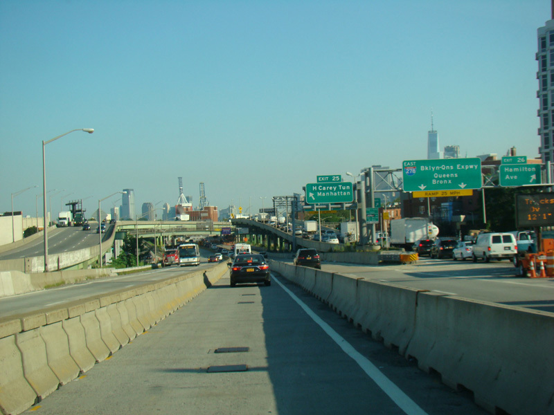 East Coast Roads Interstate 278 Brooklyn Queens Expressway