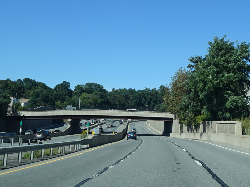 East Coast Roads Interstate 287 Cross Westchester Expressway Ramp