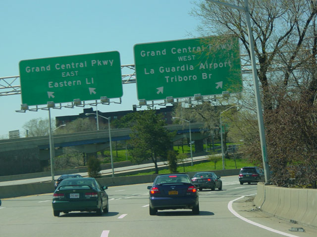 Grand Central Parkway (Exits 13 to 3) westbound 