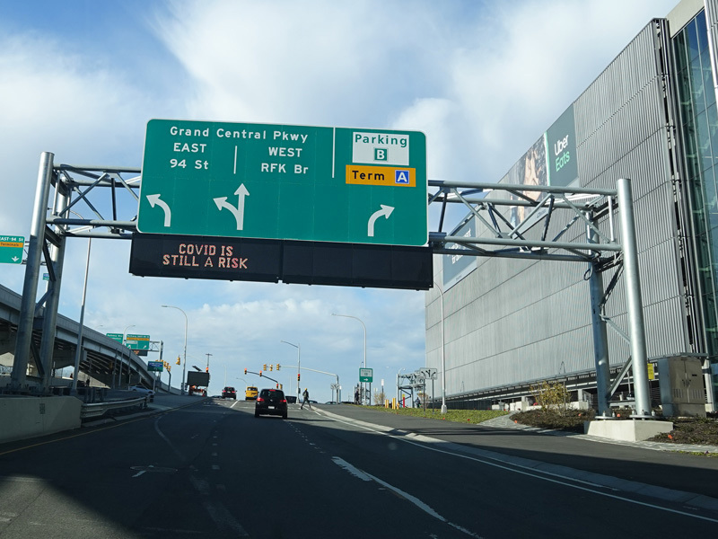 Grand Central Parkway east full length