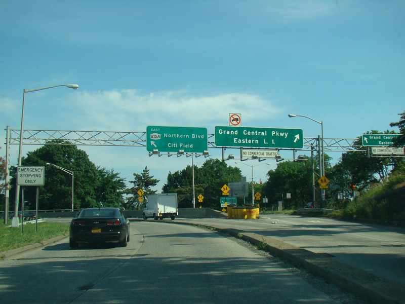 Grand Central Parkway east full length